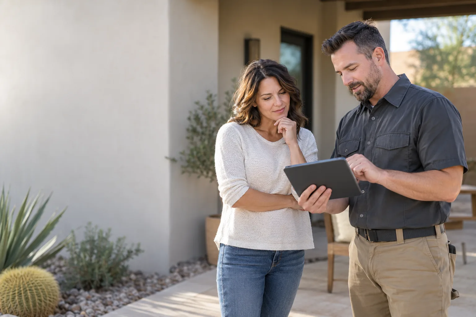 A local service consultation